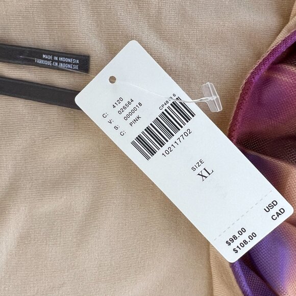 NWT Anthropologie Ruched Side-Slit Maxi Skirt Size XL Vamp Romantic / Glamoratti - Picture 7 of 14